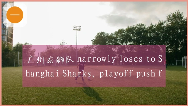 广州龙狮队 narrowly loses to Shanghai Sharks, playoff push facing tough challenges