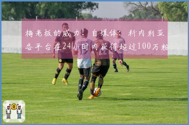 梅老板的威力！自媒体：科内利亚各平台在24小时内获得超过100万粉丝