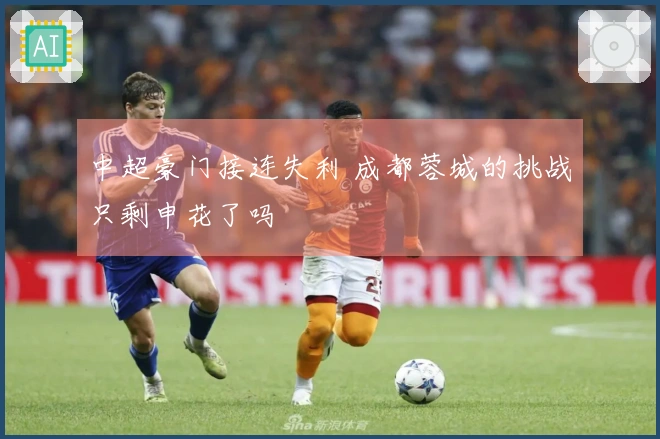 中超豪门接连失利 成都蓉城的挑战只剩申花了吗